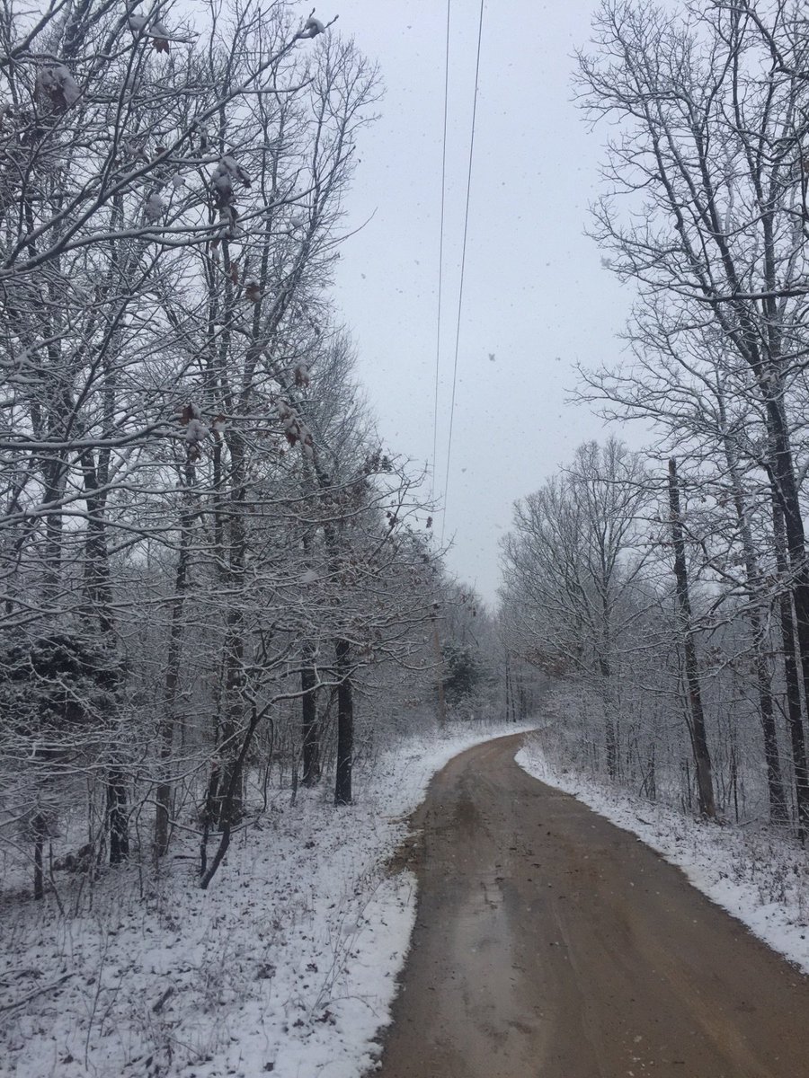 Yesterday we drive thru snow and freeing rain to hang out at the cabin.....today all snow is gone and I till our garden.  Mother nature is bipolar!