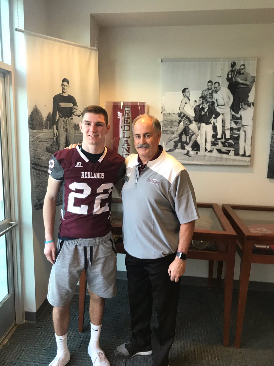 noah_taplett's tweet photo. Very impressed and grateful for the opportunity to visit the University of Redlands! Thank you @UofR_Football for the offer. https://t.co/Ix7R3NBg3S