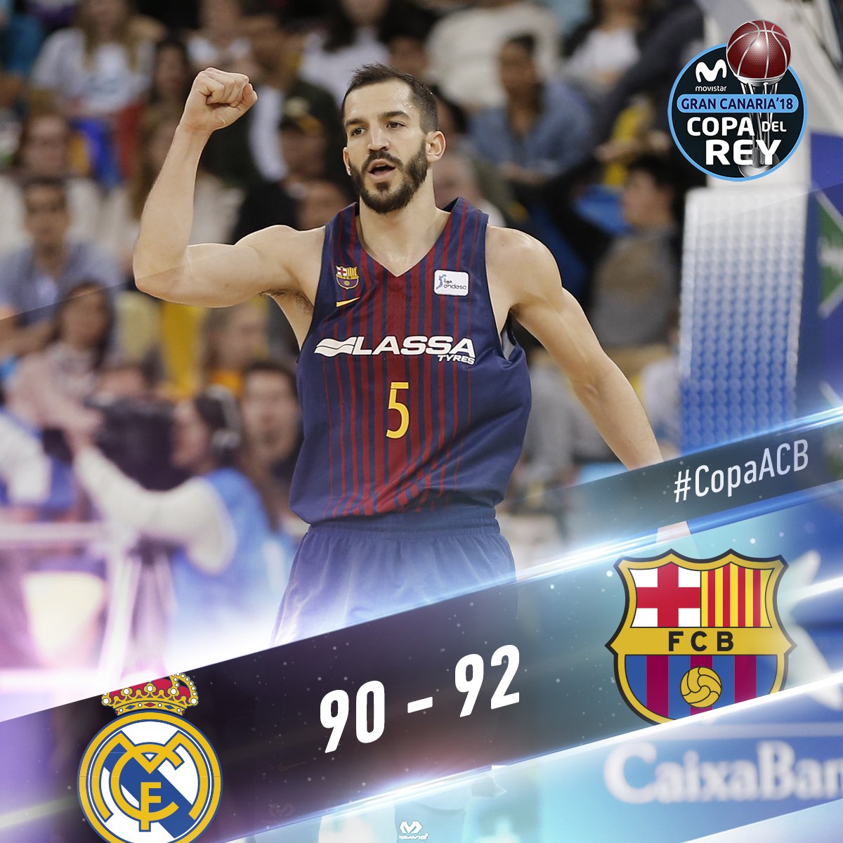 Copa del Rey de Baloncesto FINAL  REAL MADRID  BARCELONA