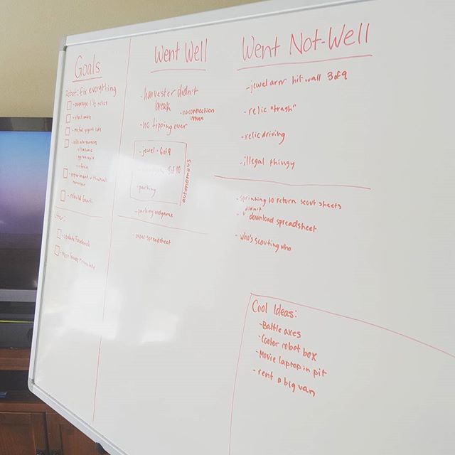 We will work harder than ever before to make sure we are ready for super regionals! #omgrobots