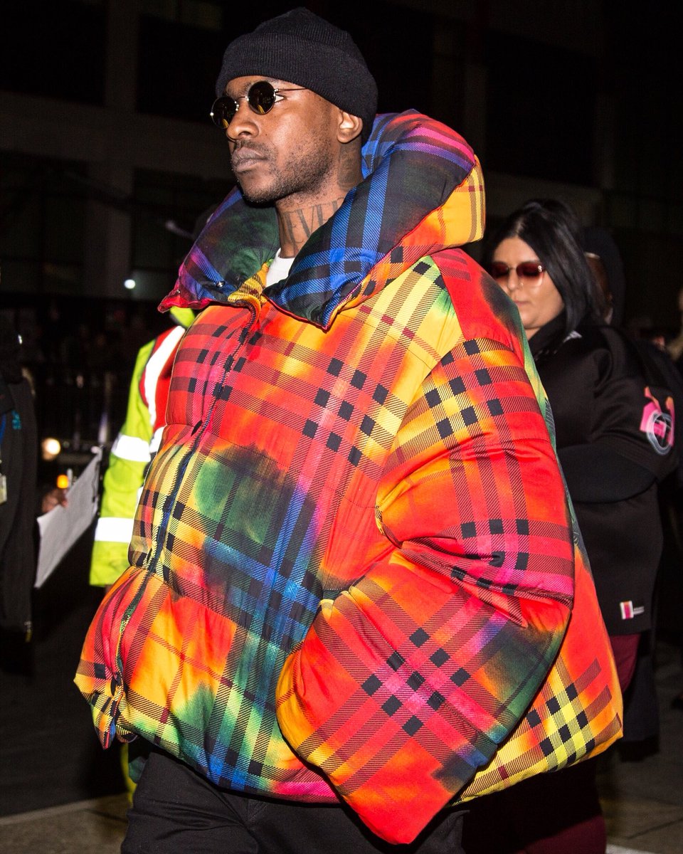 skepta burberry jacket