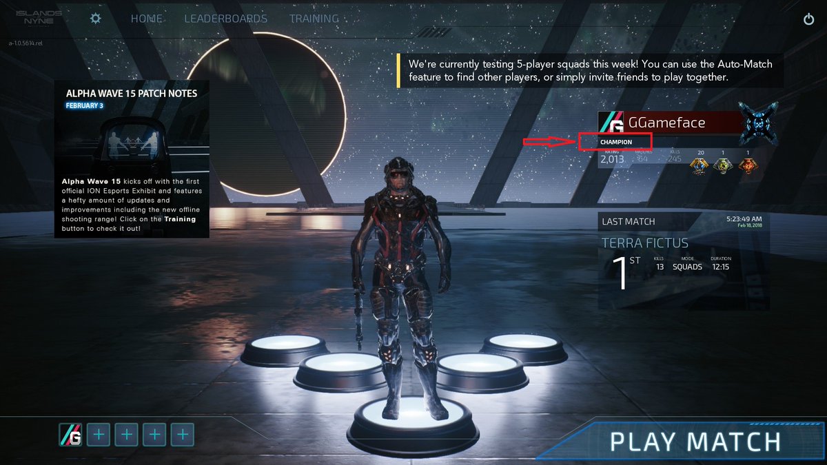 GGameface's tweet photo. WHAT AN HONOR!! We are @IslandsOfNyne first official "Champion" of the game! Champion is given to players with their top 10 matches having more than 75,000 score in the Top Rated category on the leaderboards! Can't wait to see some more champions😎!
#GoodLuckPlayer #GoodVibes https://t.co/d9WGUsSTq7