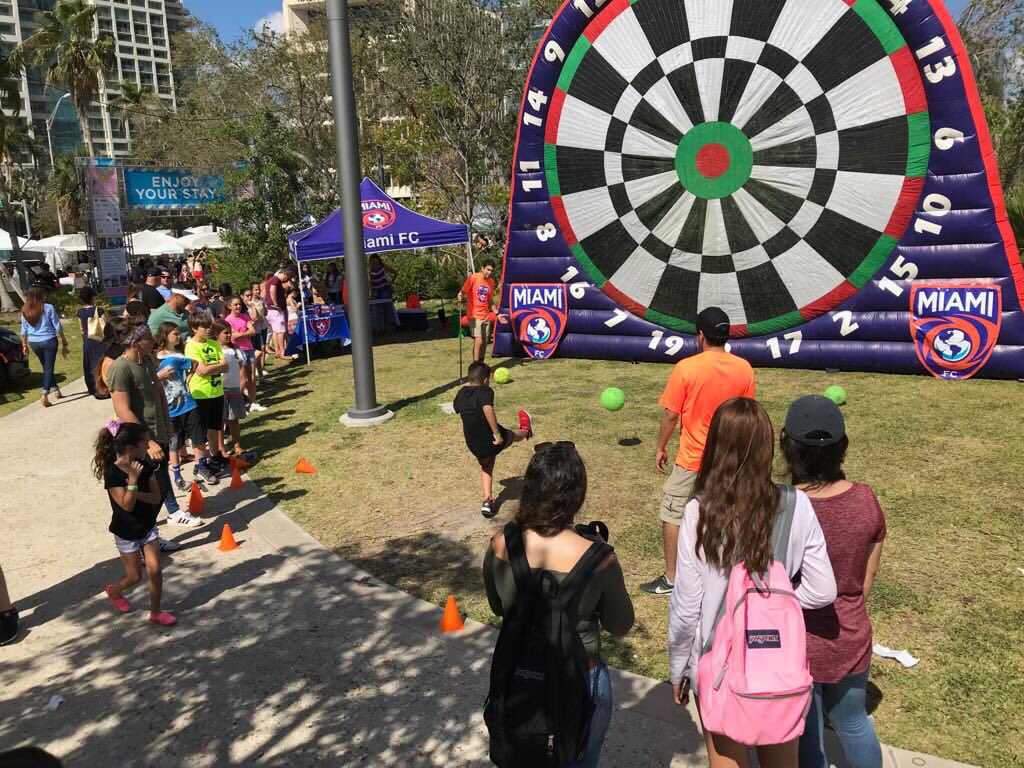TheMiamiFC's tweet photo. Another amazing day out in the community!
Weston Cup and @CoconutGroveBID Arts Festival didn’t disappoint!
#OUR305 #VamosMiami #WeLoveYa https://t.co/Qflxkdug2r