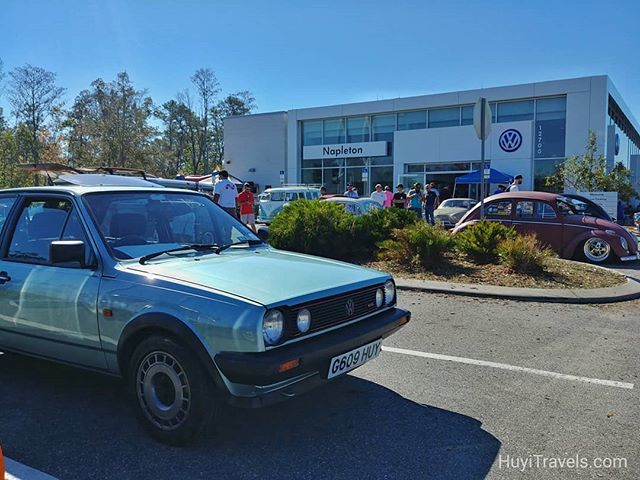 Mark_Crox's tweet photo. Up at @napletonvworlando for the @air2watervwshow. Huyi made it no problem. Currently parked with the Sciroccos as I couldn't find the Polo section :) #HuyiTravels #napletonvworlando #carshow #air2water https://t.co/aCqvNr2Yt0 https://t.co/7aYodFcdud