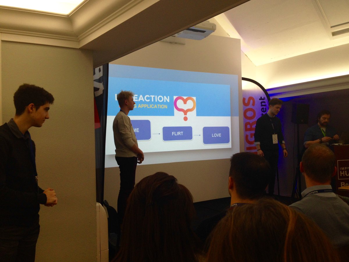 suwBE's tweet photo. Loveaction: Game ➡️ Flirt ➡️Love. A less serious approach for more serious relationships. You have to get to know each other before you get to see each other. #suwbe18 #StartupBern #Startup #StartupWeekend https://t.co/2cuF4apy8M