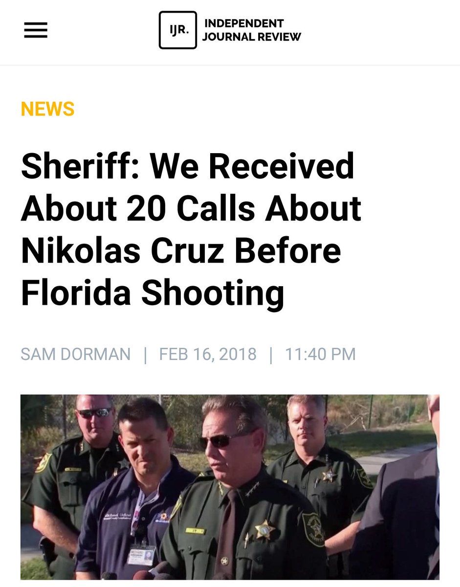TheRISEofROD's tweet image. False Flag Gun Grab
#FloridaShooting

Sheriff Israel is out there pushing gun control now. He overlooked 20 calls about #NikolasCruz before shooting.

Another concerted effort by Looney Leftists to push anti-2A agenda aka gun control &amp;amp; to deflect from #ObamaGate.
😡
He's #WithHer