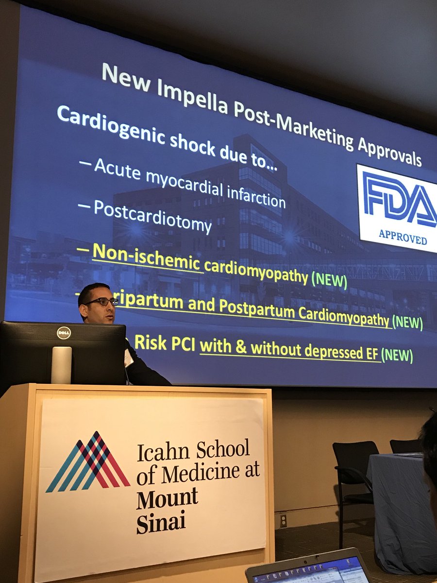 chadialraies's tweet image. Recent new PMA approvals for #Impella open new spectrum of MCS for patients with #CVShock - @DrAmirKaki