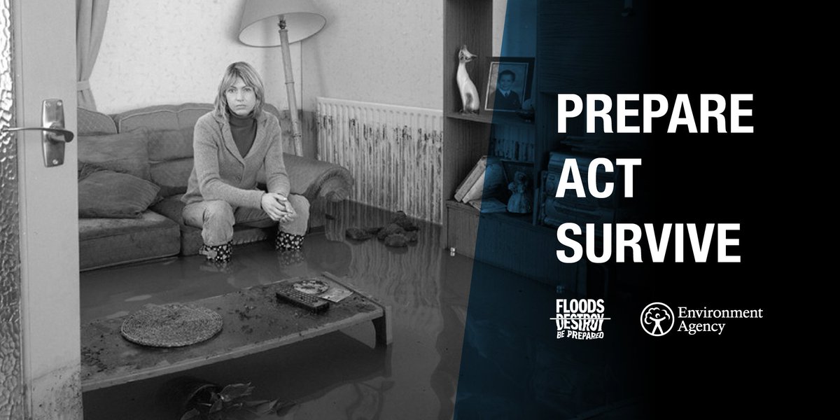The average cost of flood damage to a home is £30,000. Do you know if your home is at risk? You can check here:bit.ly/2z7EMdM #PrepareActSurvive #FloodAware
