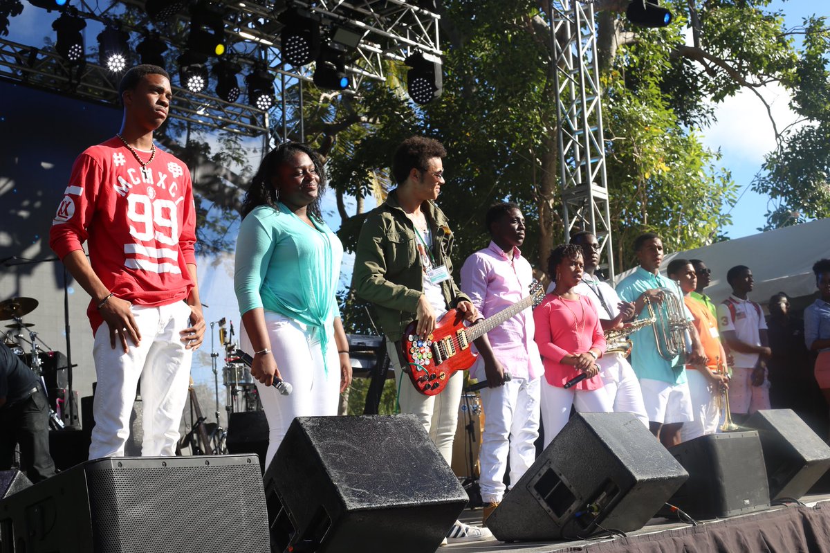 Timmaaay_'s tweet photo. Congratulations to Queen’s College for winning #TheMusicProject! The whole band will receive a full scholarship to @BerkleeCollege’s summer program![🇧🇸🎤] https://t.co/4U2cMoh2uD