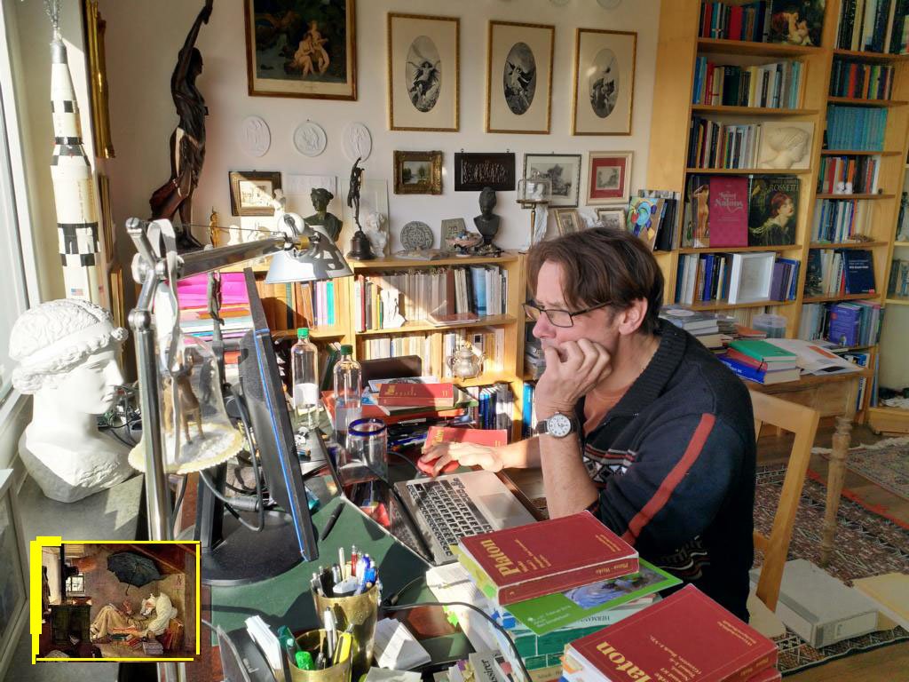 PhilosophQuarch's tweet photo. So sieht es aus, wenn der Philosoph heute schreibt und so sah es aus, als der Poet früher dichtete - ein bisserl besser scheint es schon geworden zu sein... #armerpoet #geistarmut #geistlos https://t.co/2LOWxdLKUr