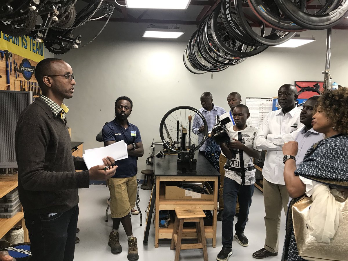 FlesselLaura's tweet photo. Félicitations aux dirigeants de l’African rising cycling pour ce centre unique en Afrique qui forme des champions. https://t.co/kuGKmMDypu