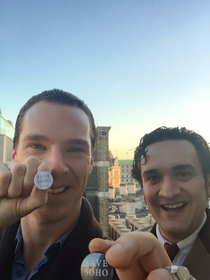 savesoho's tweet image. Good luck to #SirRidleyScott and Soho&apos;s @rsafilms for tonight&apos;s Baftas from @timarnold , #BenedictCumberbatch and everyone at #SaveSoho ! 

#Bafta #Baftas #BAFTA2018