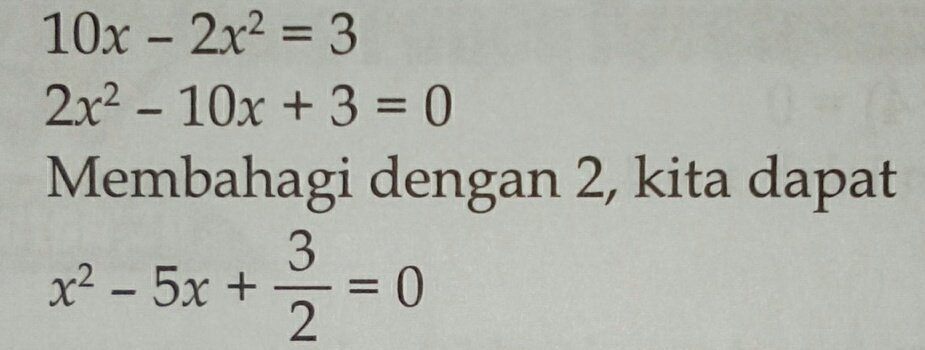 Formula penyempurnaan kuasa dua