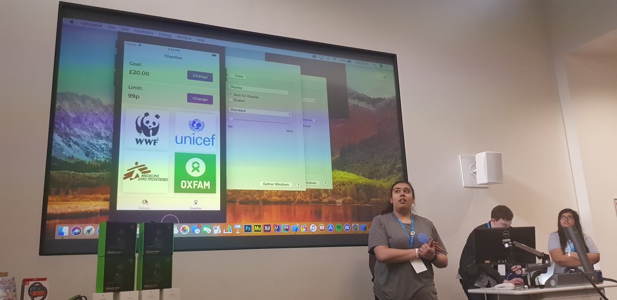 ChangeForChange digitises those extra pennies from a transaction to be used to donate to charities. 💸 #HackCity18