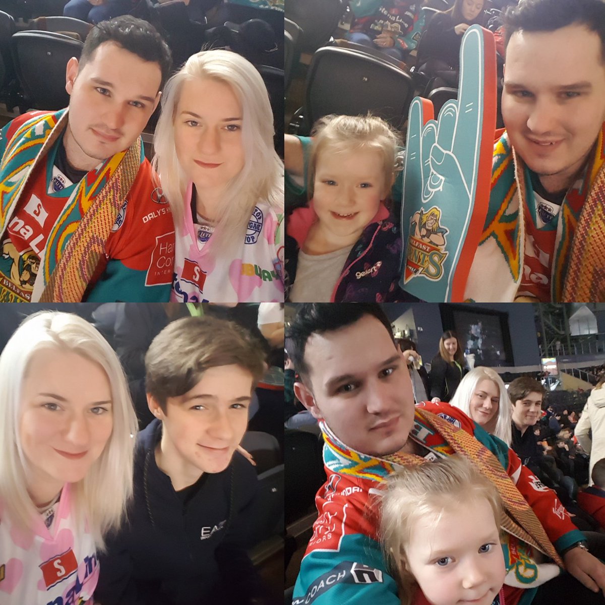 MafiaDee's tweet photo. First game all together!! #giantselfie #letsgogiants https://t.co/PxnW3o31ic