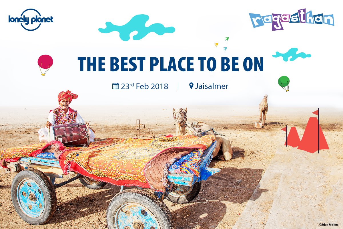 lonelyplanet_in's tweet photo. Want to combine your love of travel and music? Experience sensory overload at Ragasthan music festival - sun, sounds and jaw dropping adventures in the sloping steep dunes! #unbelong #ragasthan2018 https://t.co/D03Ps66oqi