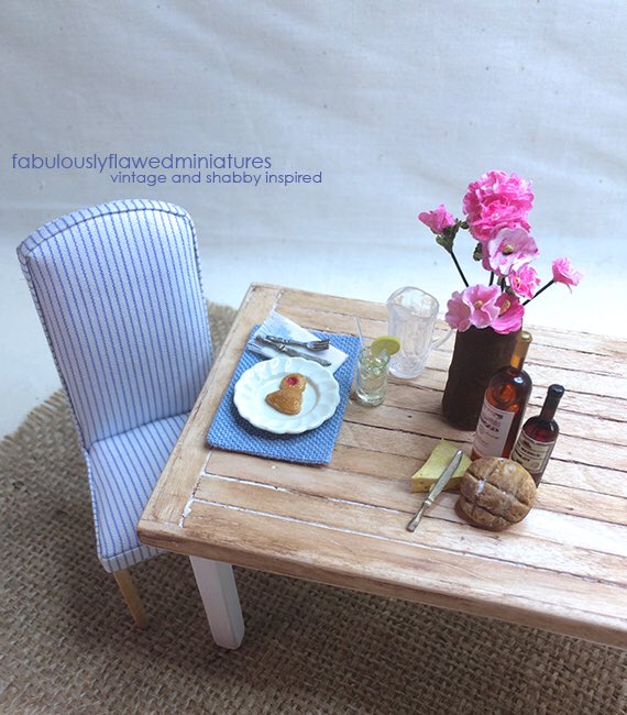 fabflawedmini's tweet image. Working on Farm tables and Parson Chairs