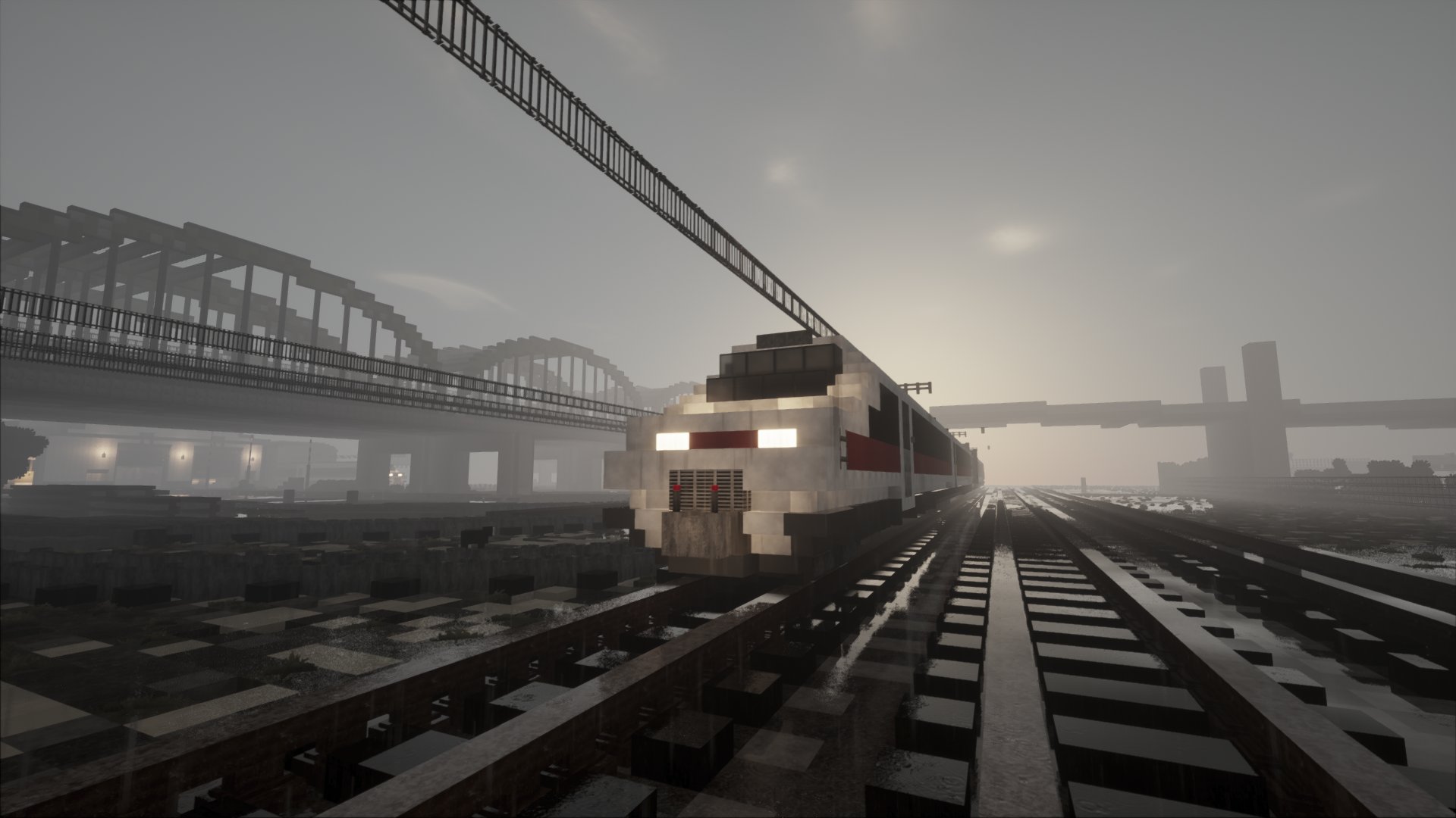 Cubedrealism Minecraft Trains Not Rtm Shaders D T Co I81okr7r6d Twitter