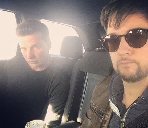 Ghfan19's tweet photo. Steve and Bradford heading to uncle vinnys for today show https://t.co/C2rtQrxCHE