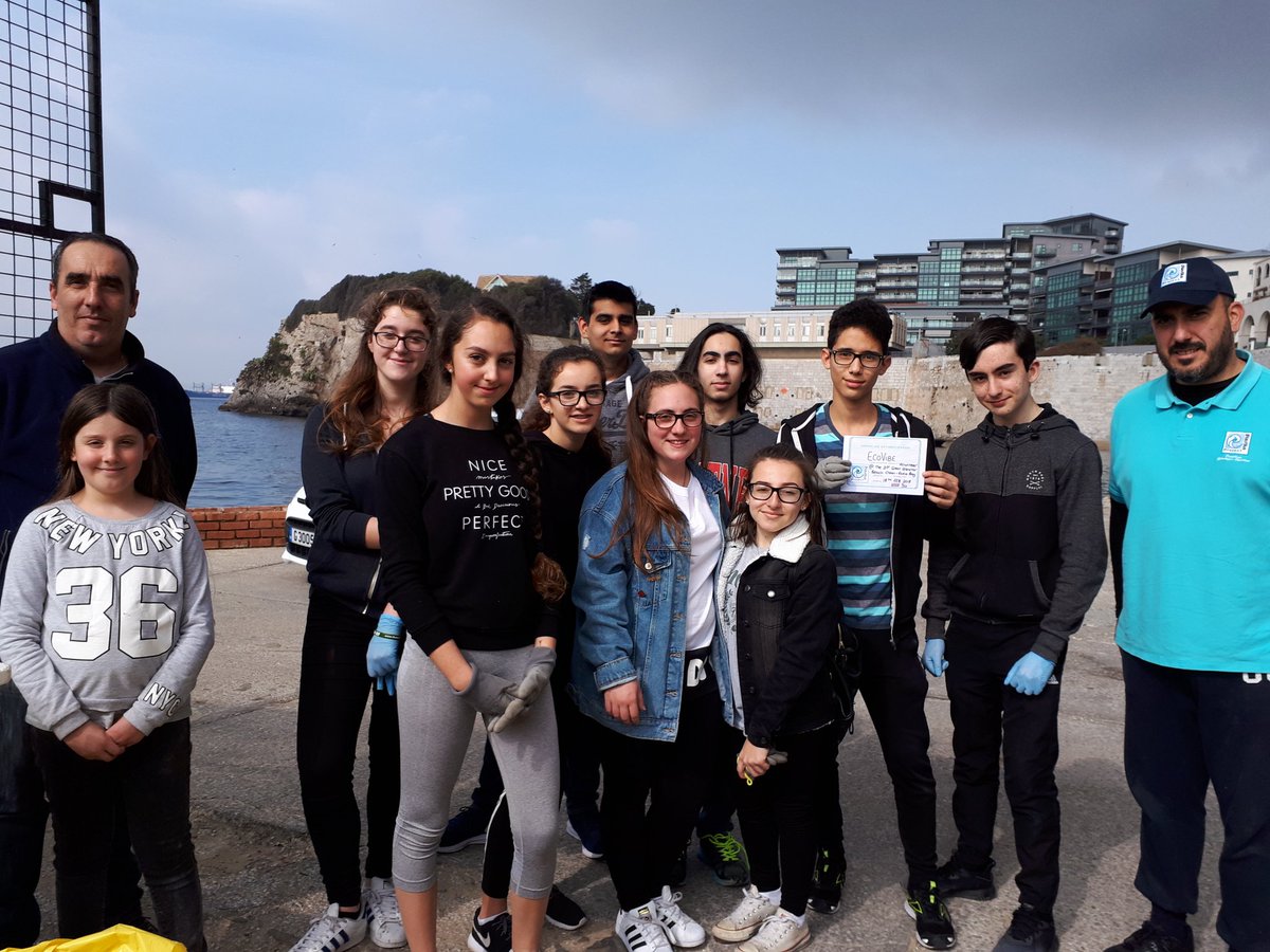 TNP have organised their 21st Great Gibraltar Beach Clean, an exact year to the day at the exact location! The pilot TGGBC took place on 18/2/17 with Gibraltar Ornithological & Natural History Society - GONHS at Rosia Bay. TNP were joined by Ecovibe this time. #FullyCommitted