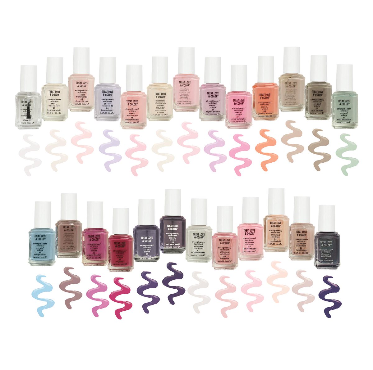 essie's tweet photo. so many #treatloveandcolor shades, so little time. which have you tried!? (pssst, did you know these shades treat your nails while lookin' good? yup. its true.) snag it: https://t.co/vDcknwuoJE https://t.co/oYCRwEAaqj