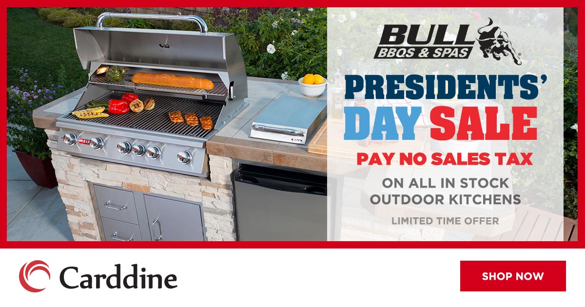 CARDDINESPASBBQ's tweet photo. Celebrate #PresidentsDay with great deals on #BBQGRILLS, #SWIMSPAS &amp; MORE!!! In-store, #SanDiego #Temecula #SanMarcos #PresidentsDaySale. 

Check out BULL BBQ Islands On SALE NOW!!! https://t.co/ZVj1p6fLOU https://t.co/IybWZUodWI