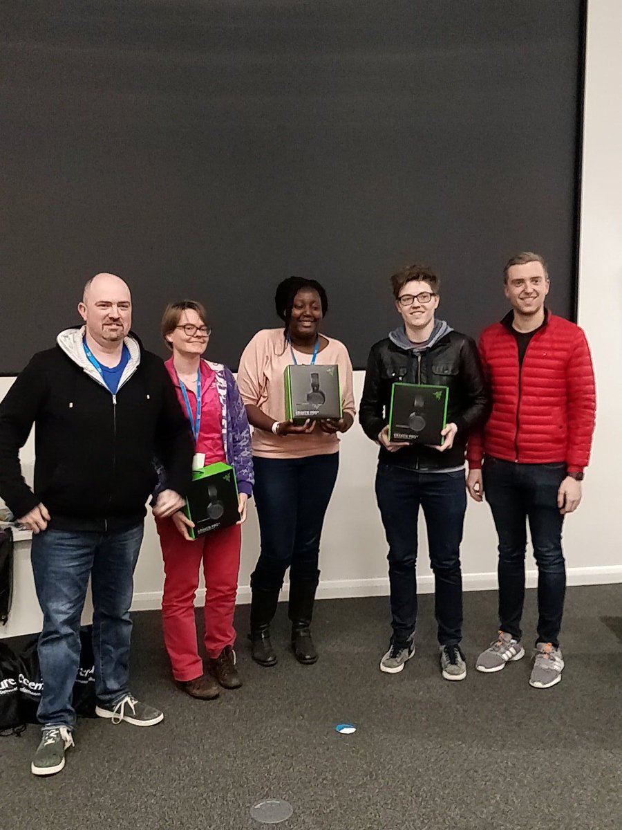 Winner of the <a href="/nexmo/">Nexmo (now Vonage)</a> challenge is Phoney Convo. Enjoy those headsets #hackcity18