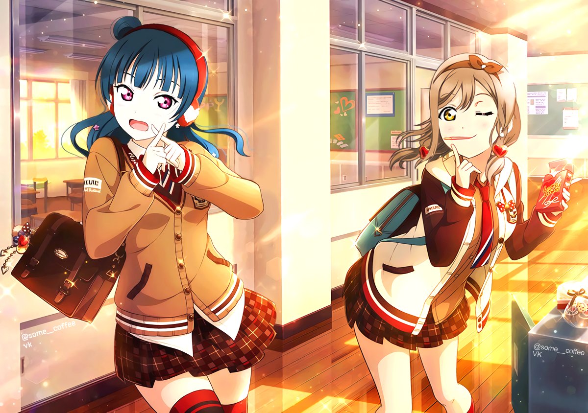 ferikusx's tweet photo. dia -> fallen angel
#lovelive #llsif #llsif_edit
#hanamaru #yoshiko
i thought that it will be better( https://t.co/U9vZKtsKki