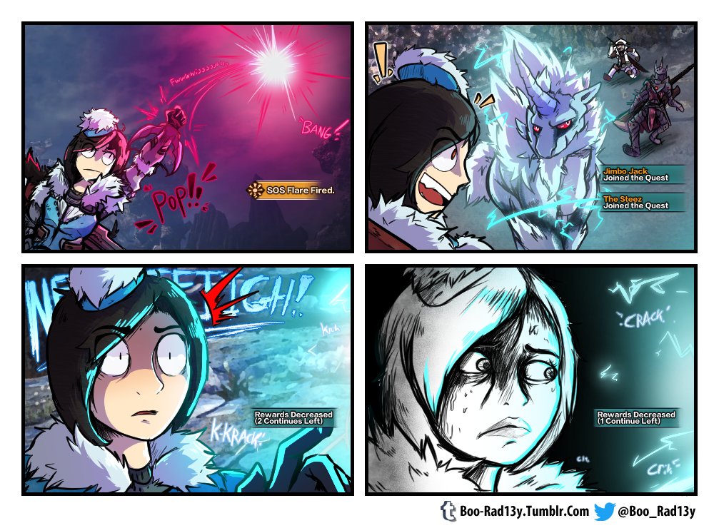 When your backup backfires #MonsterHunterWorld