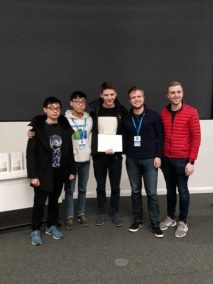 Winner of the dot Tech challenge is Tune Factor #hackcity18