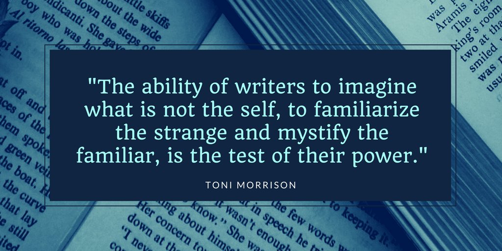 Wishing author Toni Morrison a happy birthday!  