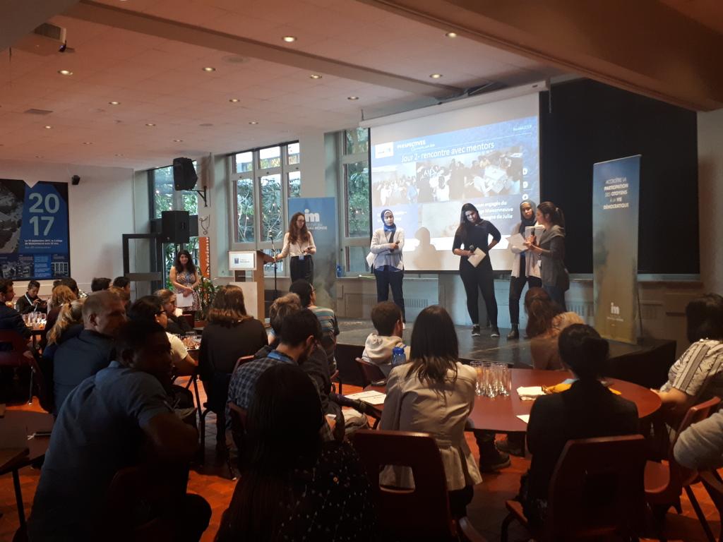 ClauBeaudoin's tweet photo. Belle présentation des résultats du profil Exploration - Vivre ensemble #eh2018 @INM_voix. Félicitations aux participantes et participants et bravo!! https://t.co/uGWnSY45Qw