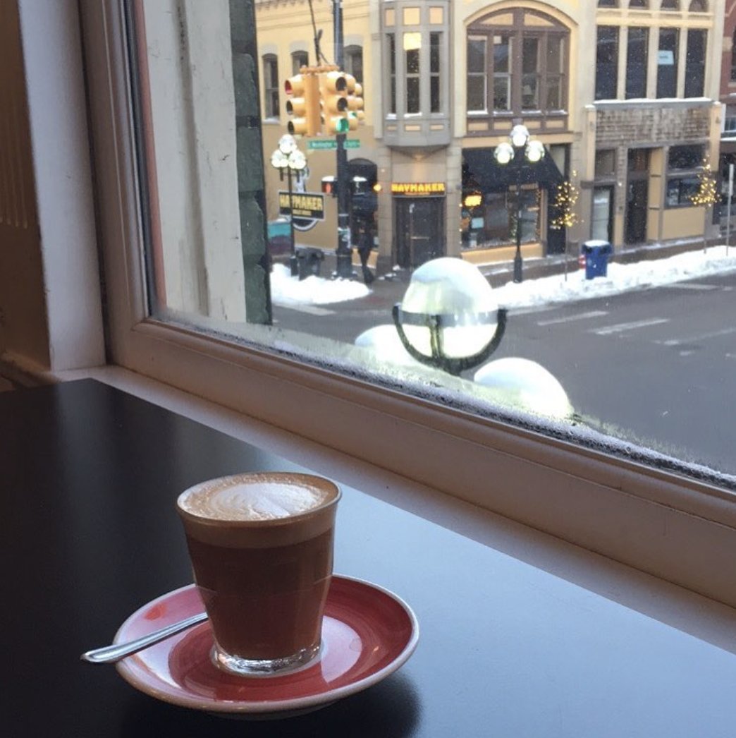 We love <a href="/LiteratiCoffee/">Literati Coffee</a>! Instagram user curatednooks took this photo while enjoying a cup of coffee in the cozy shop above <a href="/LiteratiBkstore/">Literati Bookstore</a>. #VisitAnnArbor 📚 ☕️