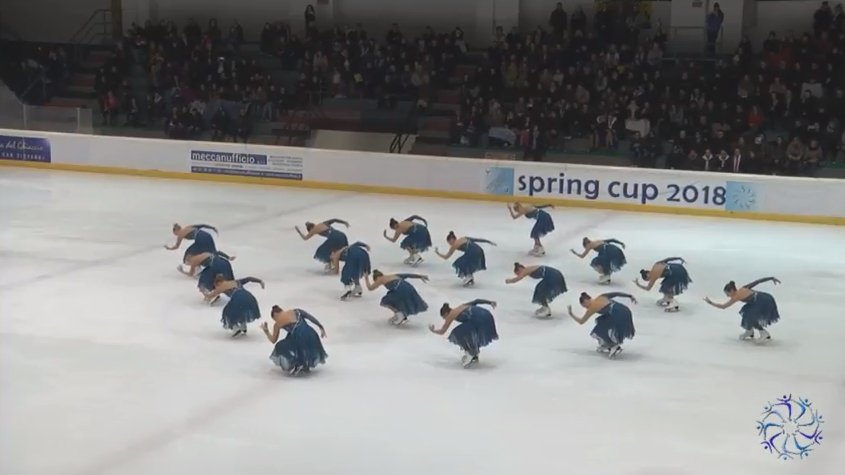 rotten_ringo_'s tweet photo. #SpringCup2018 FS
Team Surprise🇸🇪
Mother nature
やっぱりサプライズの気合が半端ない
ディフィカルトすぎるエントリーのリフト、伝家の宝刀サプライズリフト、次々に展開する美しい隊形、良く揃った体全体の動き、スピード感、しなやかさ、パワフルさ、どれも共存した演技が素晴らしい！ https://t.co/ehhz222Aep