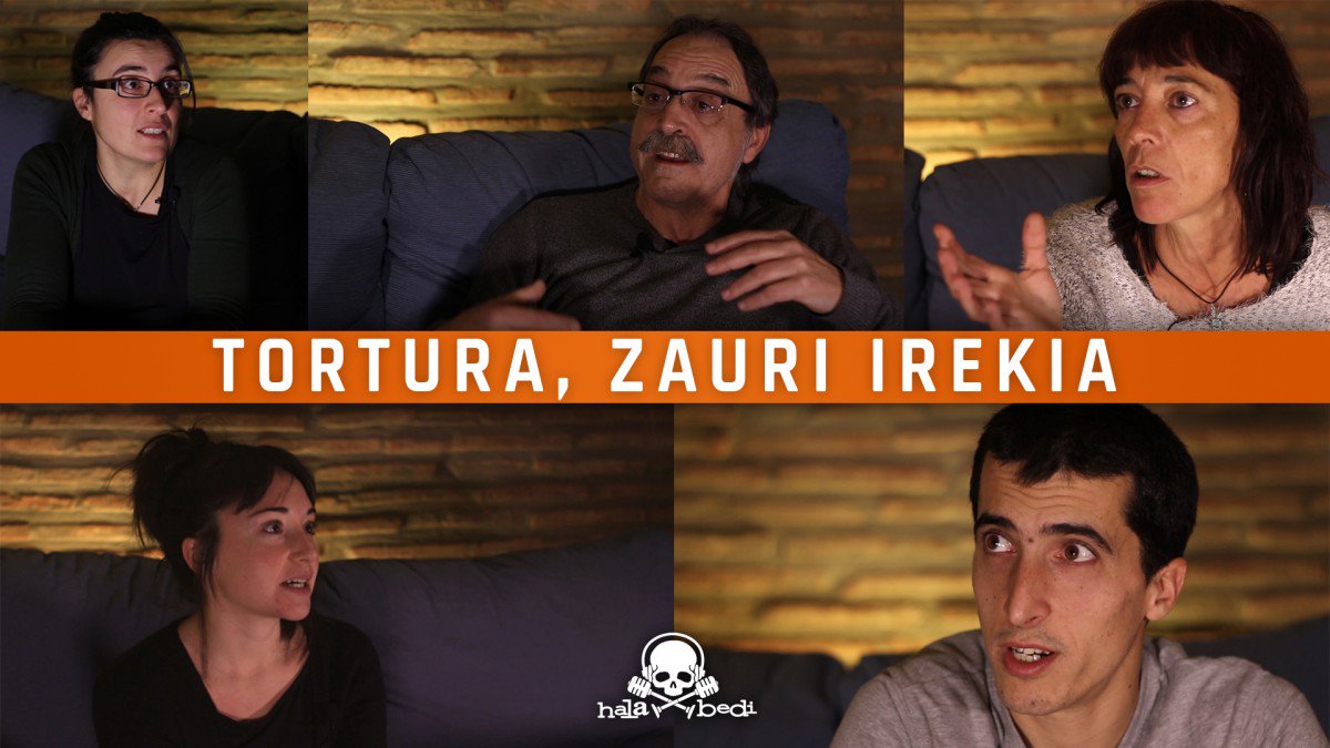 Hala Bideo | 'Tortura, zauri irekia'. Ertzaintzak, Espainiako Poliziak edo Guardia Zibilak torturatutako belaunaldi ezberdinetako lau arabarren ahotsak plazara halabedi.eus/2018/02/18/tor…