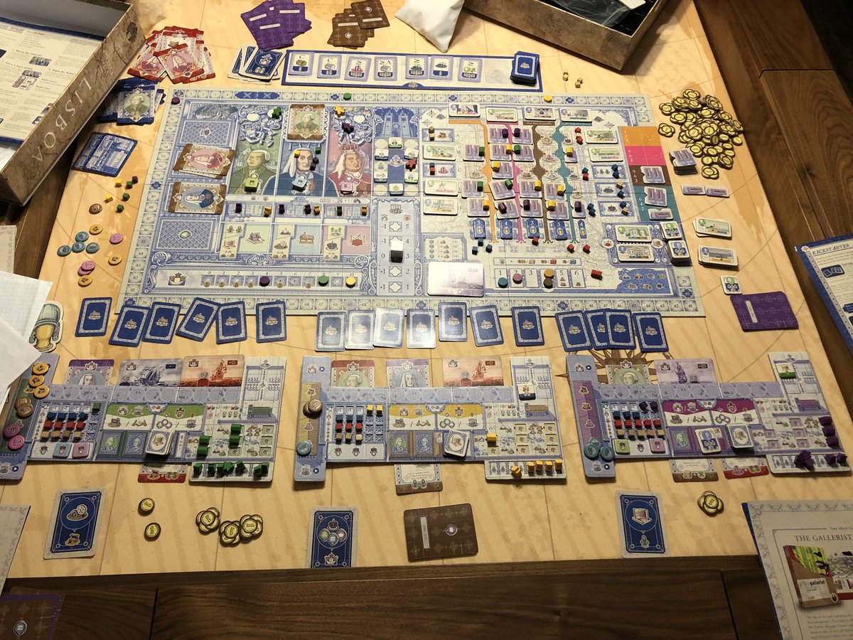 Professoros's tweet image. Final game state. Quite an enjoyable exploration. I used @HeavyCardboard to help teach. Thanks @EagleGryphon @vitallacerda