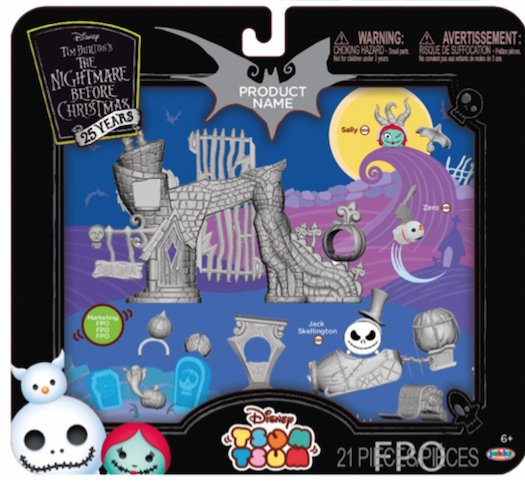 nightmare before christmas tsum tsum set