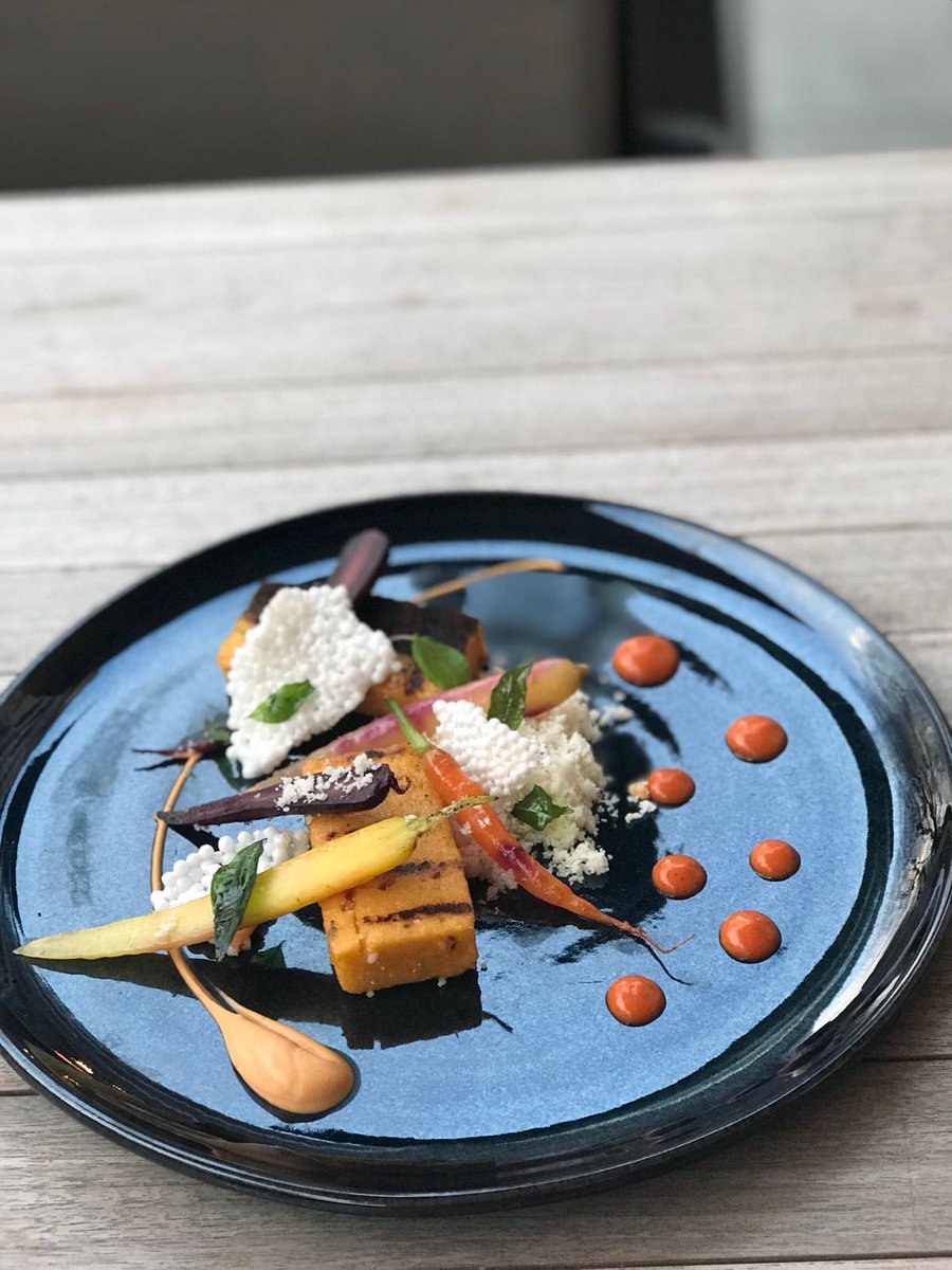 Who says vegetarian food can be boring?
Try this grilled semolina,heritage carrots,pickled cauliflower puree,tomato gel
#NCSupperClubs #ChefArup , #FineDining #Foodie #FoodPorn #Foodism #PrivateChef #LadyW #SupperClub #foodie #RecipeOfTheDay #vegetarian #privatechef #london