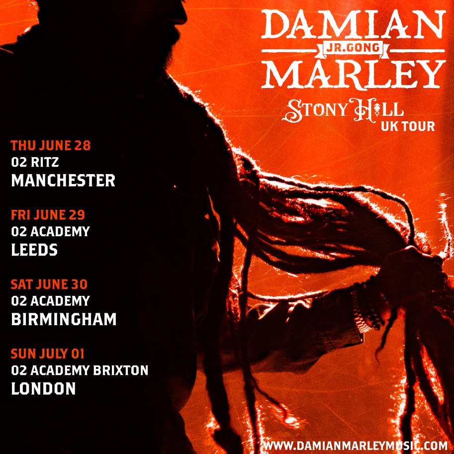 O2AcademyBrix's tweet photo. Check out these shows coming up here and at @o2sbe: #MoreLife2018 @damianmarley @GdZOficial Jamaica vs The World
Tickets via @TicketmasterUK https://t.co/zBbaqPwaZx