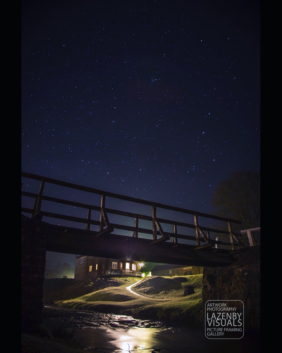 DarkSkiesNo9 - Sorry for no post yesterday, I was out getting this of the #nightsky above #huttonlehole, @northyorkmoors. #darkskiesphoto #yorkshire  @practphoto @huttonlehole