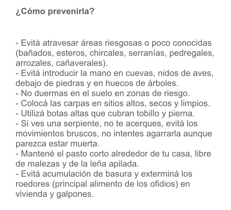 EricAlarcon_'s tweet photo. Recomendaciones del MSP por caso de mordedura de ofidio https://t.co/i1ZXveh5fm