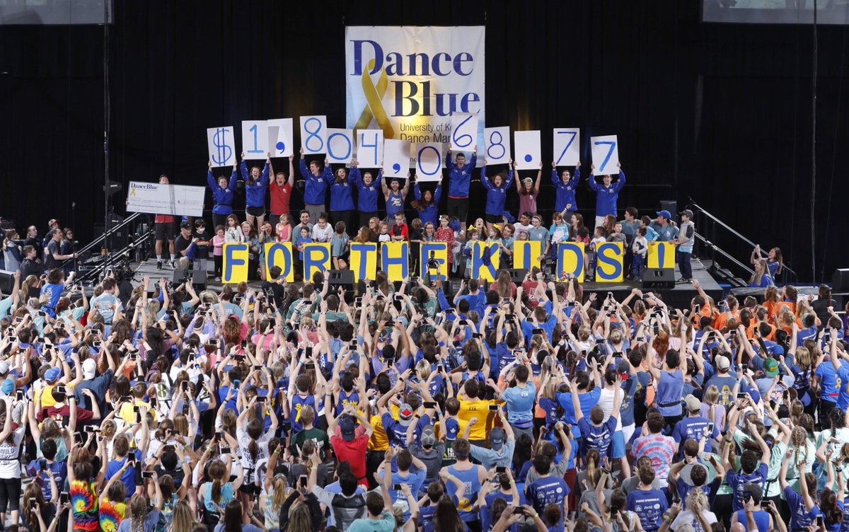 universityofky's tweet photo. 💲1⃣,8⃣0⃣4⃣,0⃣6⃣8⃣.7⃣7⃣‼‼‼
 
That's $13,420,898.35 in 13 years — ALL FOR THE KIDS. #FTK #DB18 #seeblue https://t.co/N3zGT5Rikm