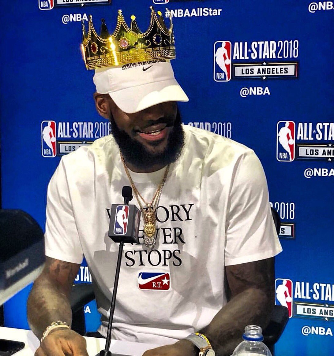 CHINNIE1380's tweet photo. MOOD!!! TEAM BRON!!! ๐
โญ๏ธโญ๏ธโญ๏ธโญ๏ธโญ๏ธโญ๏ธโญ๏ธโญ๏ธโญ๏ธโญ๏ธโญ๏ธโญ๏ธโญ๏ธโญ๏ธ ๐๐๐ #Mood #NBA #ASG2018 #TeamLebron #BronGang #BronBron #TeamBron #KingJames #RingJames #FinalsJames #MyGuy #StriveForGreatness https://t.co/wQlDG1dnZh