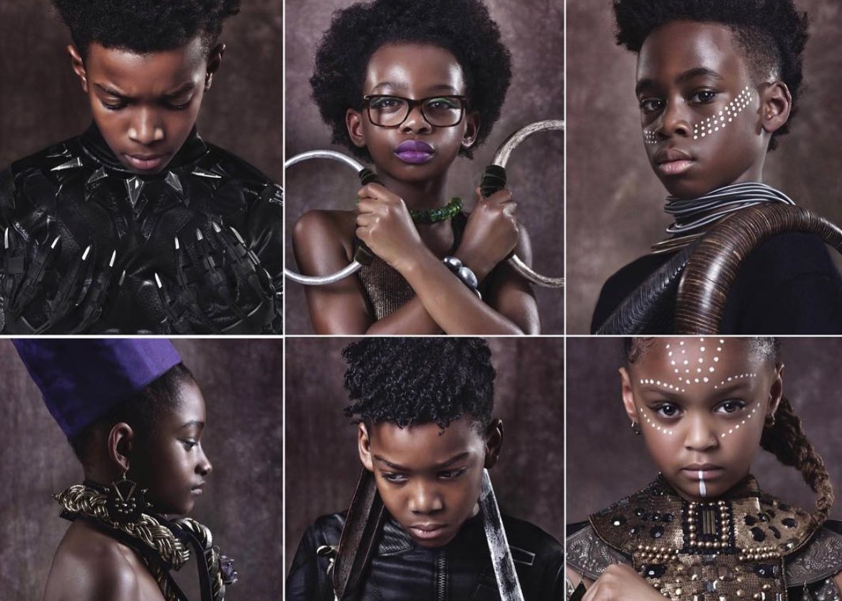 These #BlackPanther inspired photos are proof of why representation matters: trib.al/b0w40gr