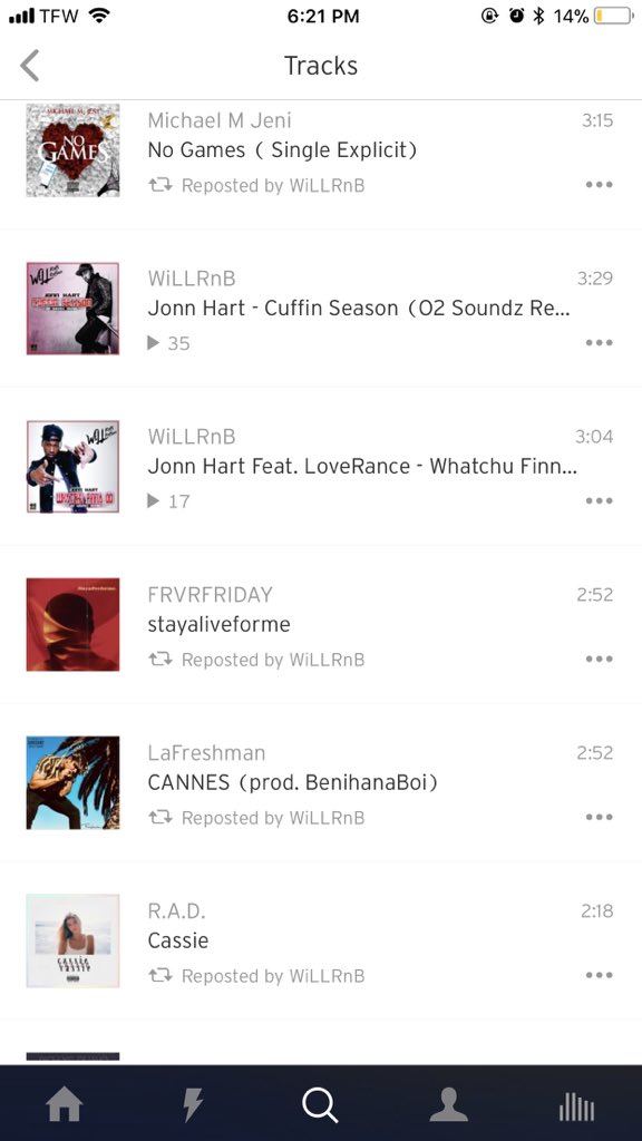 michaelmjeni's tweet photo. S/O #WillRnB for the #SoundCloud repost check out my latest single “No Games” #RnBass #RNB https://t.co/l5HNm7cIWf Truly humbled https://t.co/IOoFPz0tcL