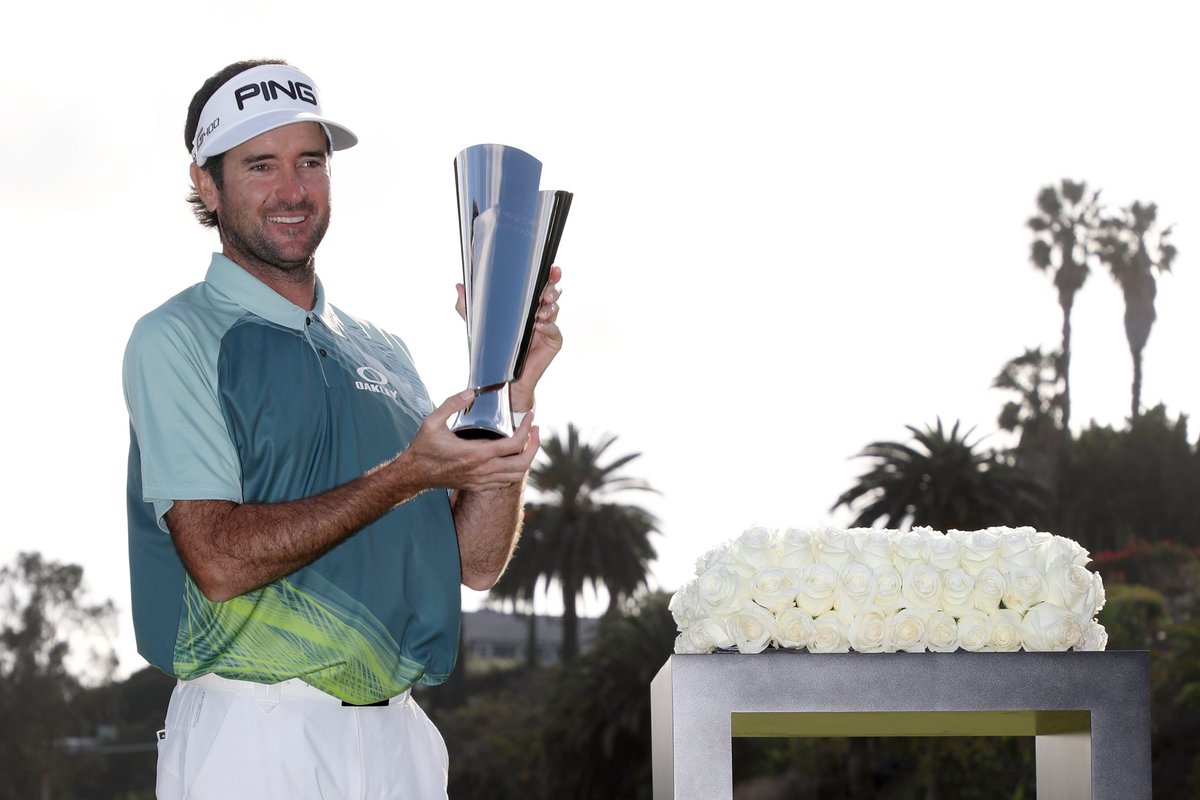 TigerWoods's tweet photo. Congrats @bubbawatson on winning the @genesisopen. Proud to add you once again to the impressive list of champions at Riviera. https://t.co/4yc5ByGq5m