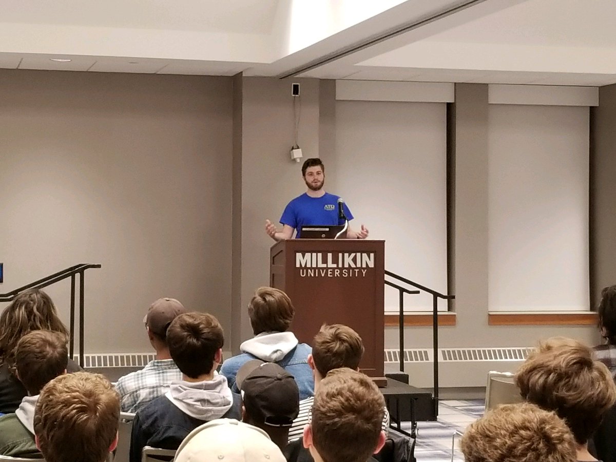 The Theta Iota Chapter had another successful formal recruitment and welcomed 8 new men to begin a journey of a lifetime. Join Theta Iota as the pledges begin the process to become full fledged members. Congrats to all men on Millikin's campus who found their Greek homes.