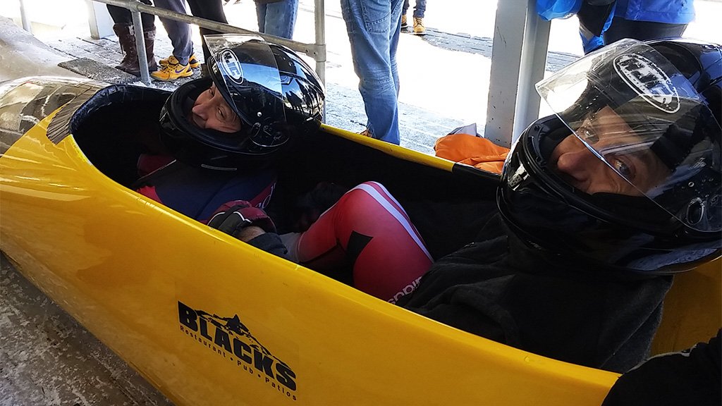 We braved an Olympic bobsled track to know what it's really like! <a href="/PaulOnJACK/">Paul Brown</a> &amp; @KussOnJACK have the full story tomorrow! ow.ly/HSLF30iscua