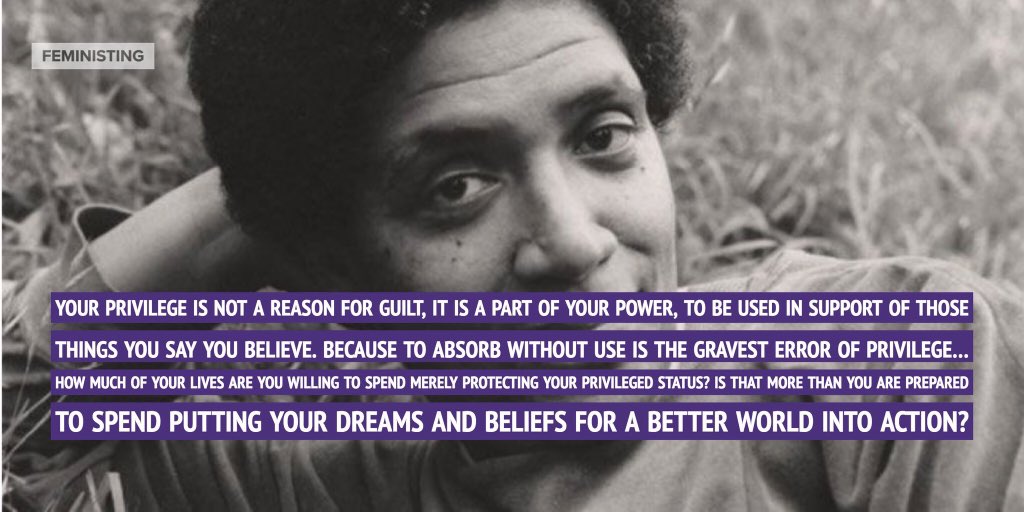Happy birthday Audre Lorde.  