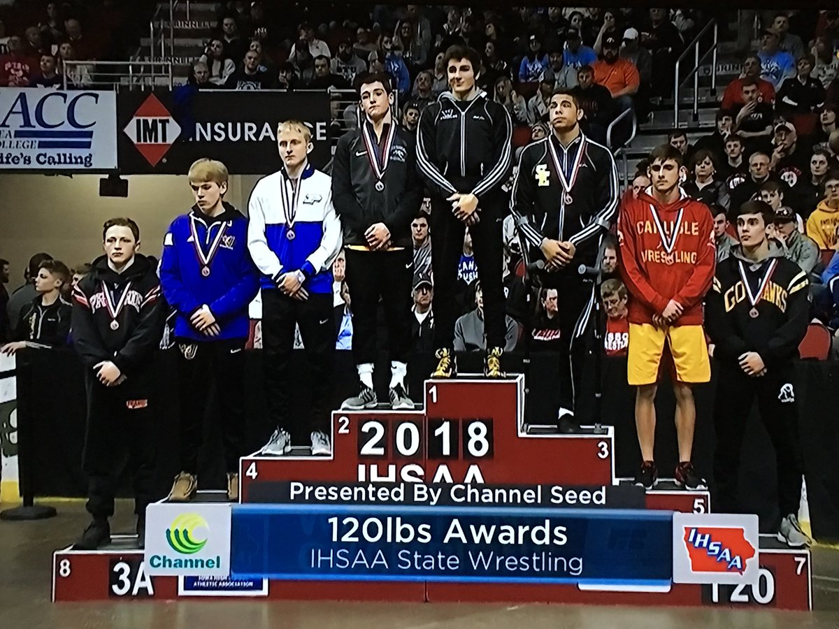 PHSBluejays's tweet photo. Congratulations to our three amazing state wrestlers who all took a spot on the podium!!!🥇🥈🤼

Zach Stewart - 1st @ 138
Kaleb Olejniczak - 2nd @ 126
Zachary Thompson - 4th @ 120

#BluejayNation https://t.co/Sj7W87IKrx